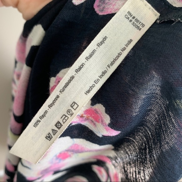 Intimately Free People Garden Party Onyx Floral Maxi Dress Size XS - Picture 3 of 10